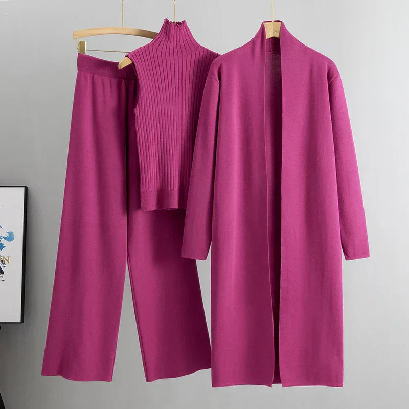 Elle Elegant Antonietta 3-Piece Classic Set with Timeless Style
