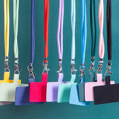 CarryEase | Adjustable Phone Lanyard with Detachable Card Holder & Carabiner