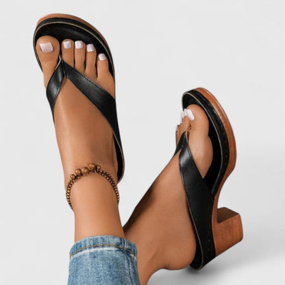 Jazrielle Orthopedic Heels with Ergonomic Comfort and Non-Slip Sole