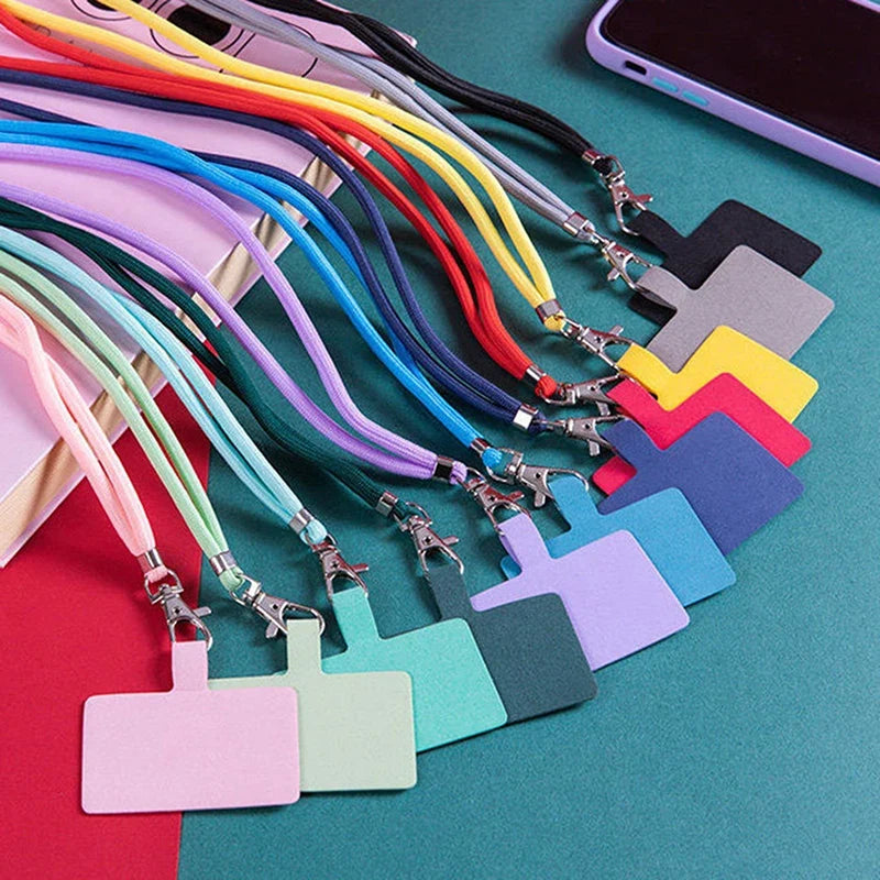 CarryEase | Adjustable Phone Lanyard with Detachable Card Holder & Carabiner
