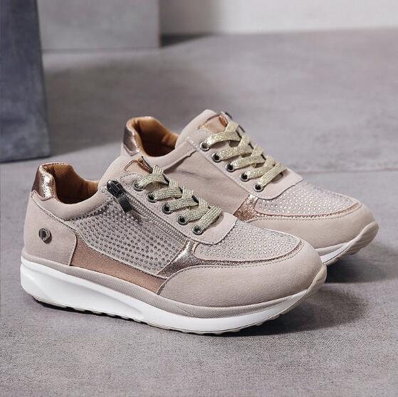 Mirjam Orthopedic Sneakers with Zipper – Stylish, Comfortable Footwear for All-Day Support