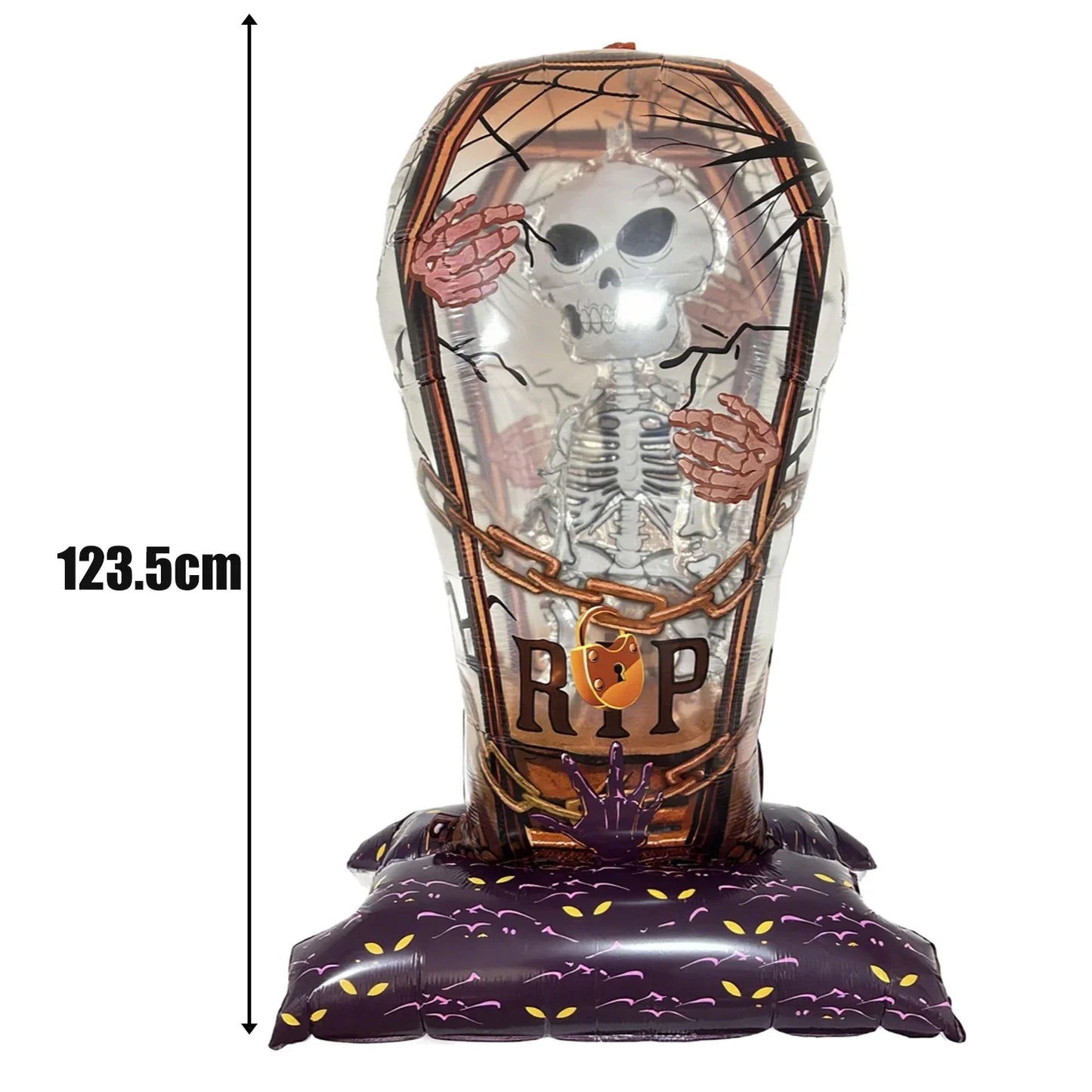 Giant Halloween Foil Standee Balloons for Spooky Party Decorations