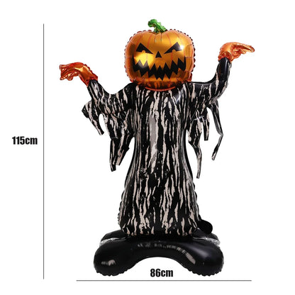 Giant Halloween Foil Standee Balloons for Spooky Party Decorations