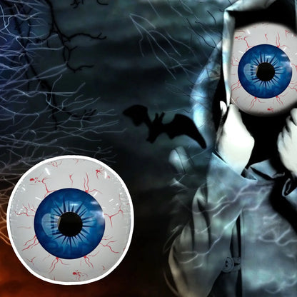 Bloodshot Eyeball Inflatable Halloween Yard Decoration – Spooky Outdoor Halloween Decor