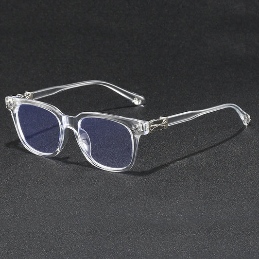 Avery | Gafas que bloquean la luz azul con montura cuadrada extragrande