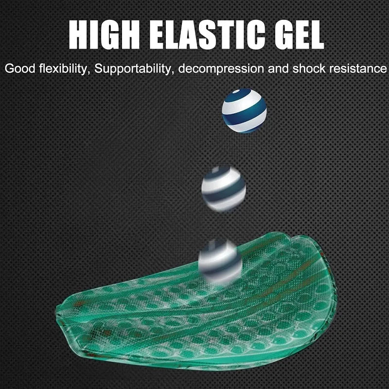 RideComfort | Motorcycle Gel Seat Cushion with 3D Honeycomb Design & Anti-Slip Base