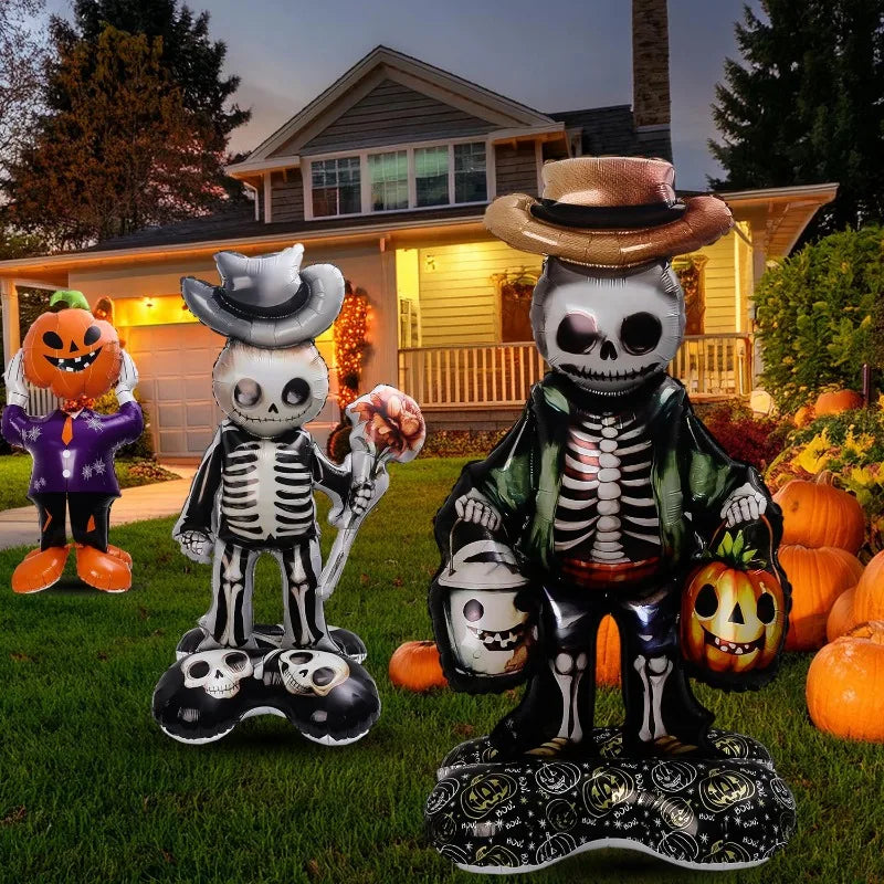 Giant Halloween Foil Standee Balloons for Spooky Party Decorations