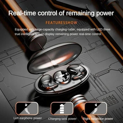 SoundNest | Wireless Bluetooth 5.3 Earbuds – Invisible TWS Sports Headphones with IPX5 Waterproof Design