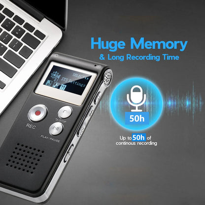 EchoNote | Voice Activated Mini Voice Recorder for Lectures