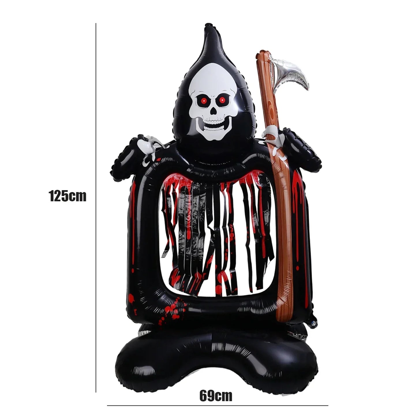 Giant Halloween Foil Standee Balloons for Spooky Party Decorations