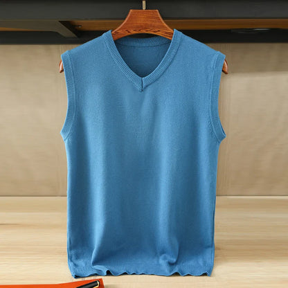 Harrison Knit Vest – Soft, Warm Winter Layering Piece