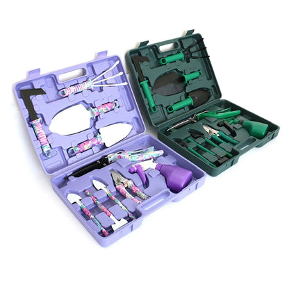 Gardening Tool Set - Complete Horticultural Kit with Flower Trays, Shovels, and Plant Care Accessories