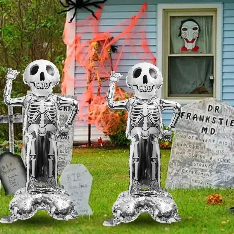 Giant Halloween Foil Standee Balloons for Spooky Party Decorations