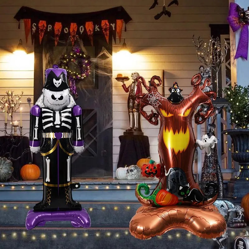 Giant Halloween Foil Standee Balloons for Spooky Party Decorations