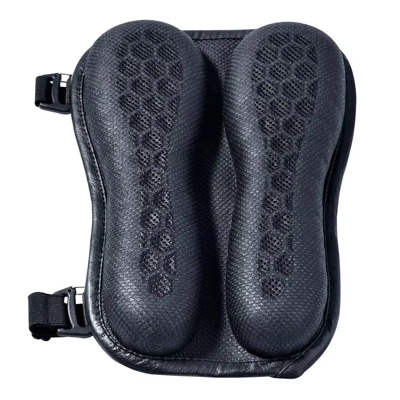 RideComfort | Motorcycle Gel Seat Cushion with 3D Honeycomb Design & Anti-Slip Base