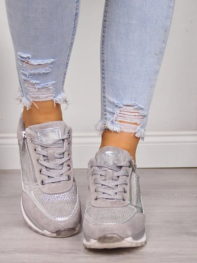 Mirjam Orthopedic Sneakers with Zipper – Stylish, Comfortable Footwear for All-Day Support