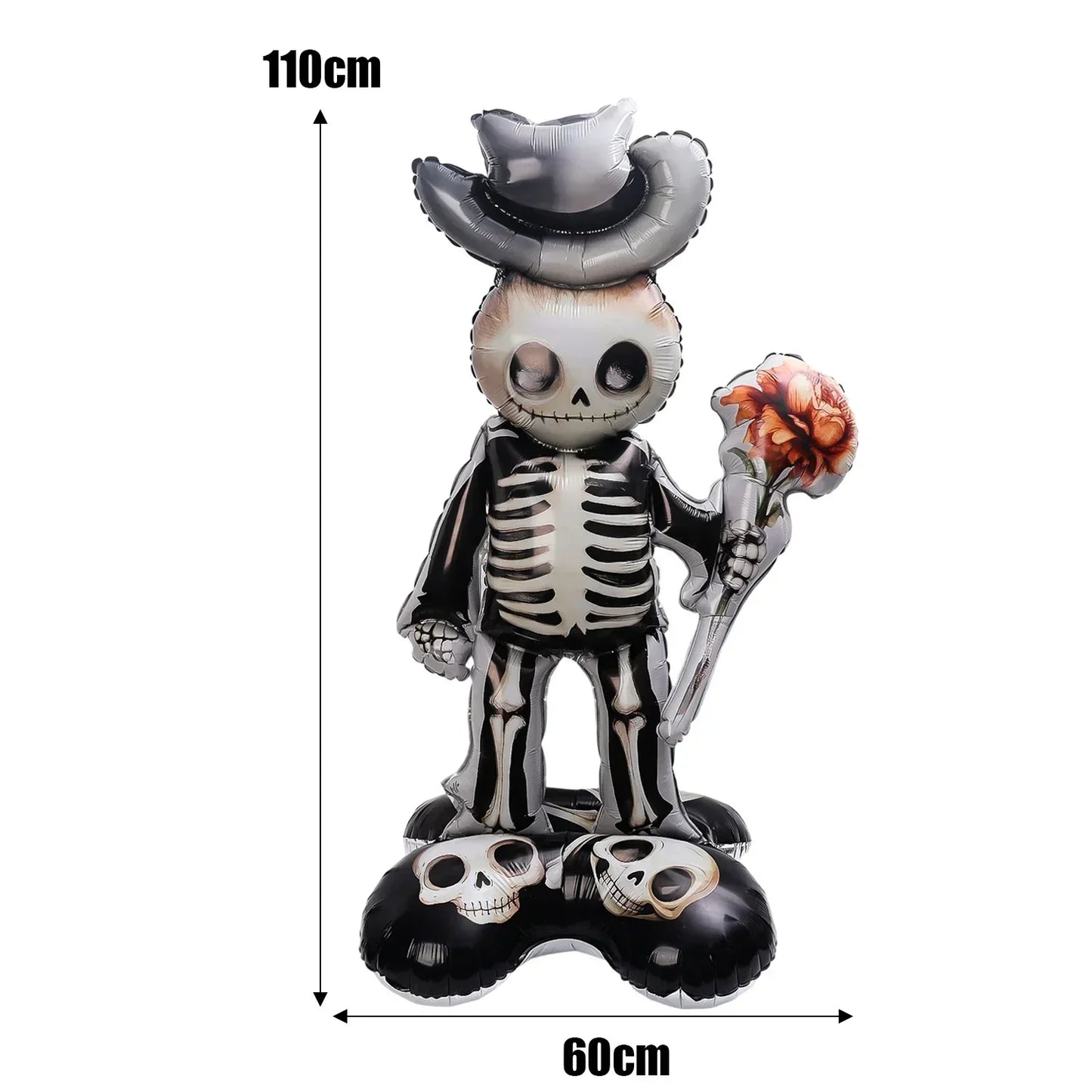 Giant Halloween Foil Standee Balloons for Spooky Party Decorations