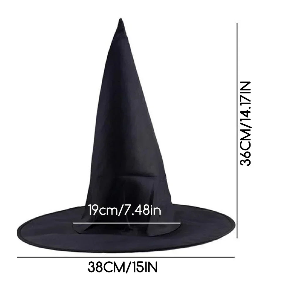 Halloween Witch Hat Hanging Decorations for Indoor and Outdoor Festive Halloween Party and Yard Decor