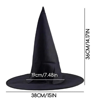 Halloween Witch Hat Hanging Decorations for Indoor and Outdoor Festive Halloween Party and Yard Decor