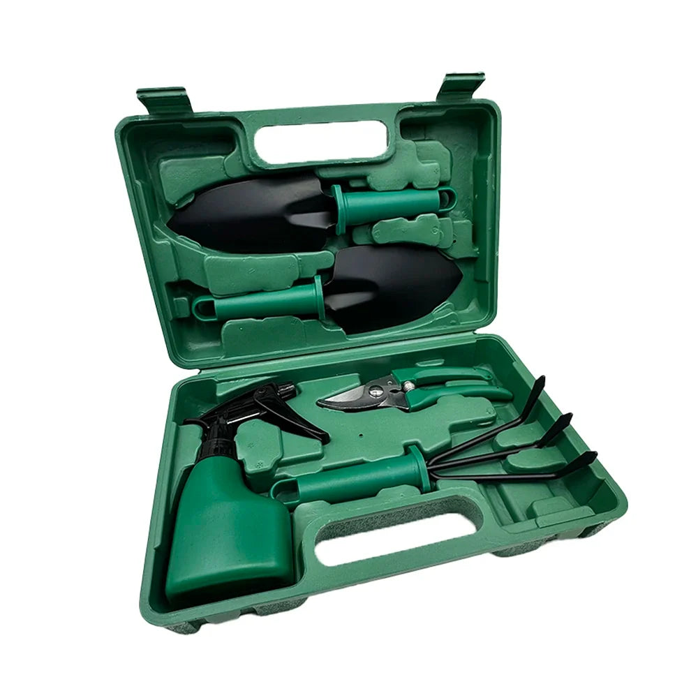 Gardening Tool Set - Complete Horticultural Kit with Flower Trays, Shovels, and Plant Care Accessories