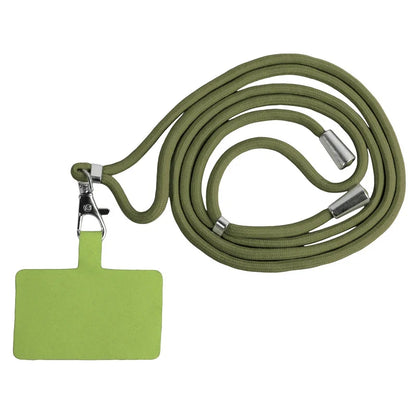 CarryEase | Adjustable Phone Lanyard with Detachable Card Holder & Carabiner