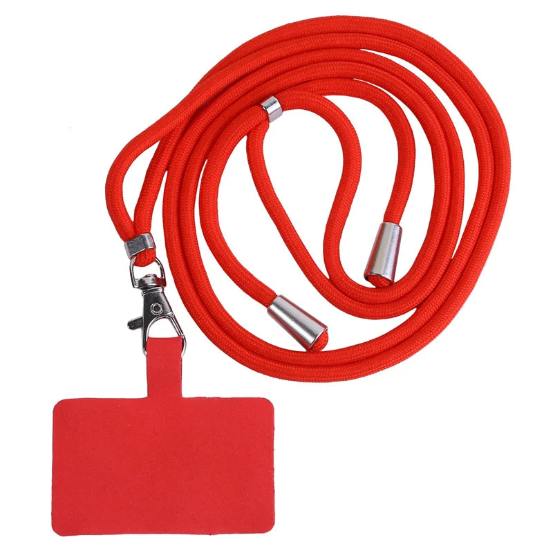 CarryEase | Adjustable Phone Lanyard with Detachable Card Holder & Carabiner