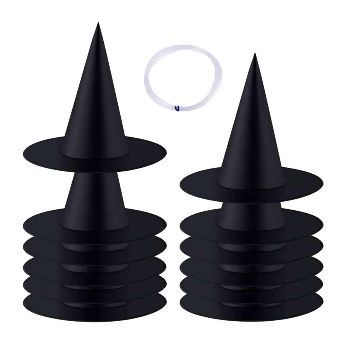Halloween Witch Hat Hanging Decorations for Indoor and Outdoor Festive Halloween Party and Yard Decor