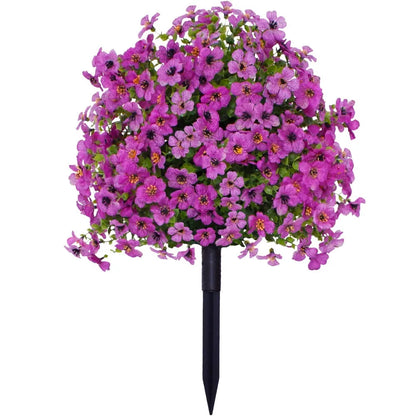 VividGrove Decorative Topiary Bloom Garden Stakes