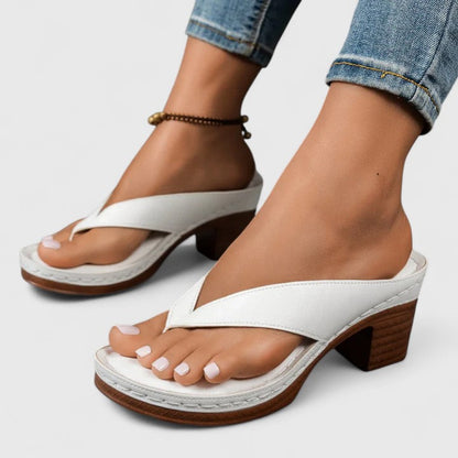 Jazrielle Orthopedic Heels with Ergonomic Comfort and Non-Slip Sole