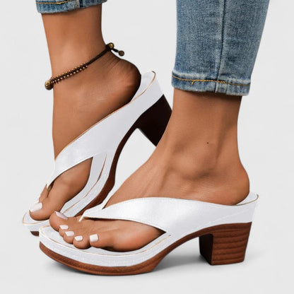 Jazrielle Orthopedic Heels with Ergonomic Comfort and Non-Slip Sole