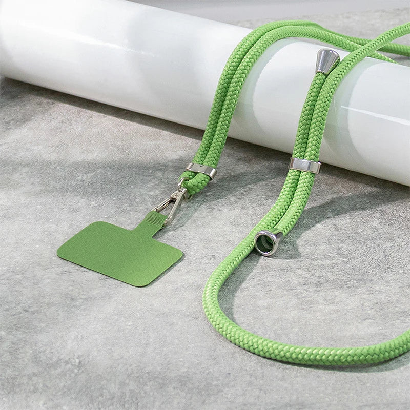 CarryEase | Adjustable Phone Lanyard with Detachable Card Holder & Carabiner