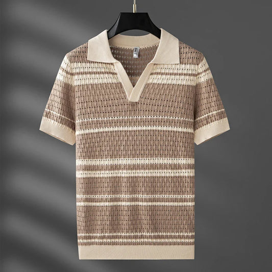 Harrison Breathable Lightweight Casual Polo T-Shirt