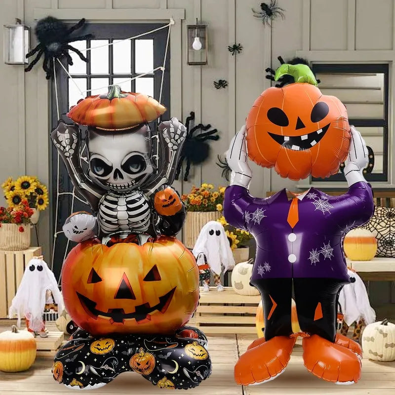 Giant Halloween Foil Standee Balloons for Spooky Party Decorations