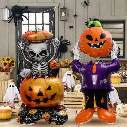 Giant Halloween Foil Standee Balloons for Spooky Party Decorations