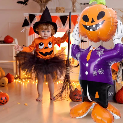 Giant Halloween Foil Standee Balloons for Spooky Party Decorations