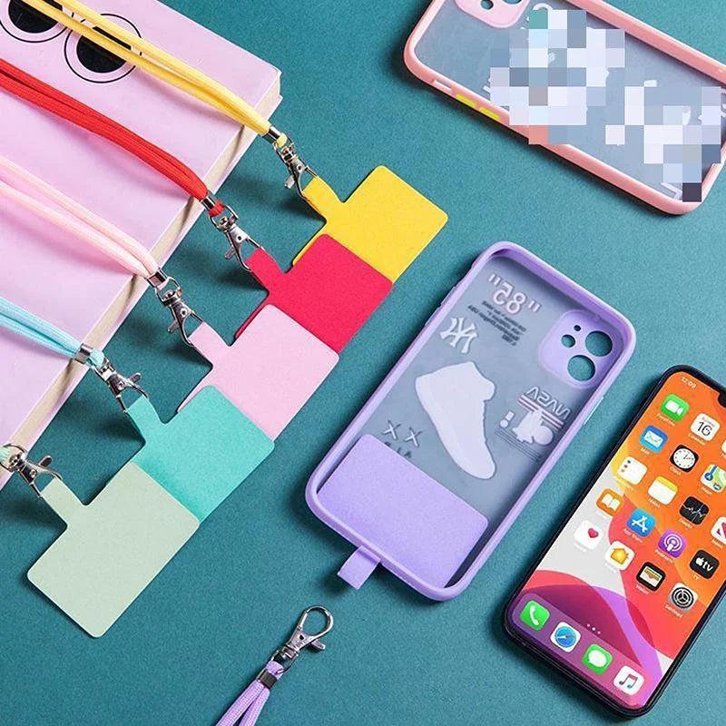 CarryEase | Adjustable Phone Lanyard with Detachable Card Holder & Carabiner
