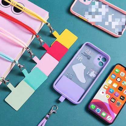 CarryEase | Adjustable Phone Lanyard with Detachable Card Holder & Carabiner