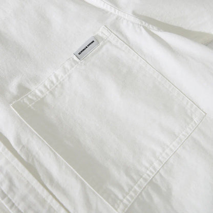 Paul Linen Jacket with Relaxed Fit and Chest Pockets – Lightweight Breathable Shirt