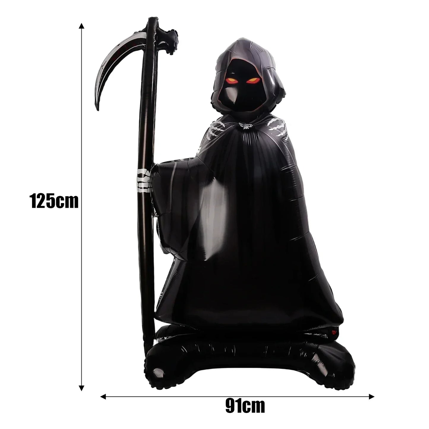 Giant Halloween Foil Standee Balloons for Spooky Party Decorations