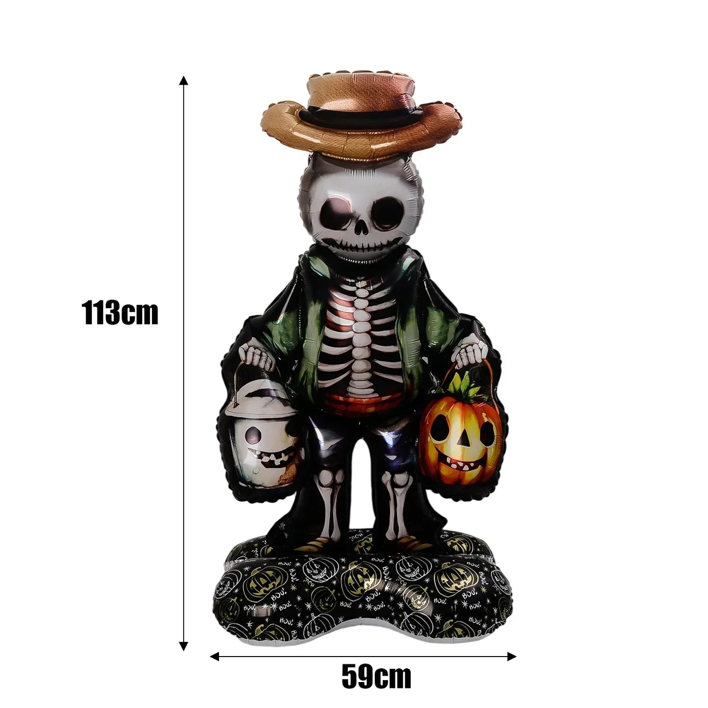 Giant Halloween Foil Standee Balloons for Spooky Party Decorations