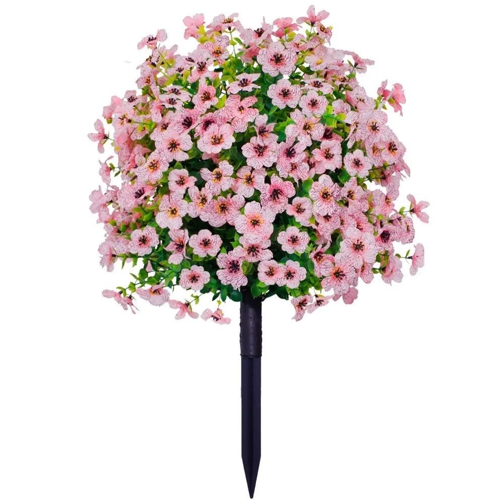 VividGrove Decorative Topiary Bloom Garden Stakes