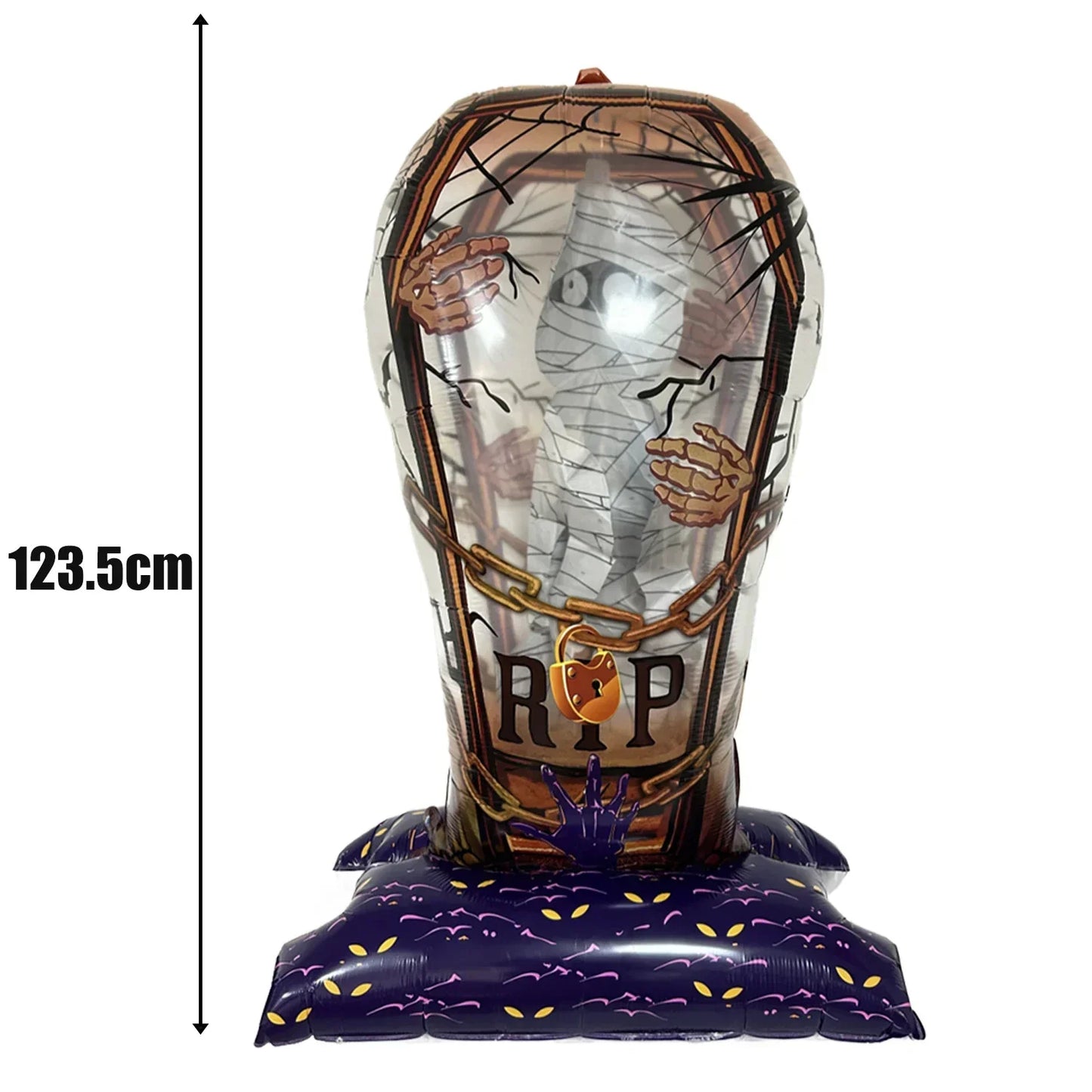 Giant Halloween Foil Standee Balloons for Spooky Party Decorations