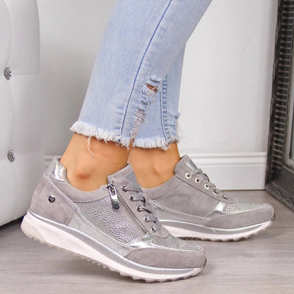 Mirjam Orthopedic Sneakers with Zipper – Stylish, Comfortable Footwear for All-Day Support