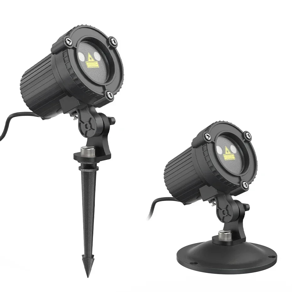 Halloween Outdoor Moving Laser Light Projector Waterproof Garden Decoration with Red, Green, and Blue Dots for Spooky Displays