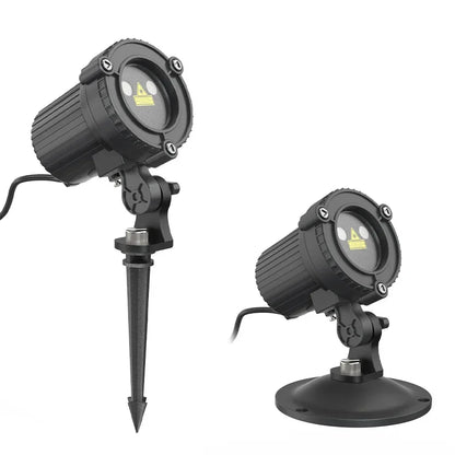 Halloween Outdoor Moving Laser Light Projector Waterproof Garden Decoration with Red, Green, and Blue Dots for Spooky Displays