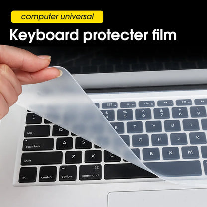 Silicone Waterproof Keyboard Cover - Dustproof Protective Film for Laptops & Accessories