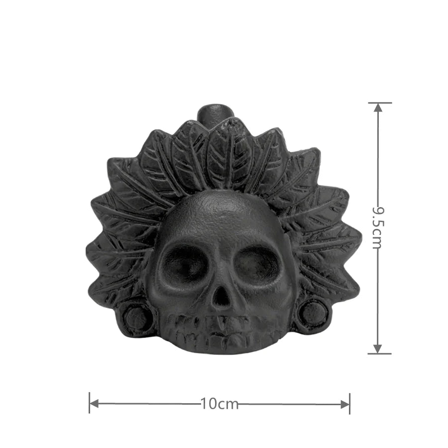 Authentic Aztec Death Whistle for Halloween – 126.3dB Haunting Sound of Ancient Warriors Ceremonial Whistle