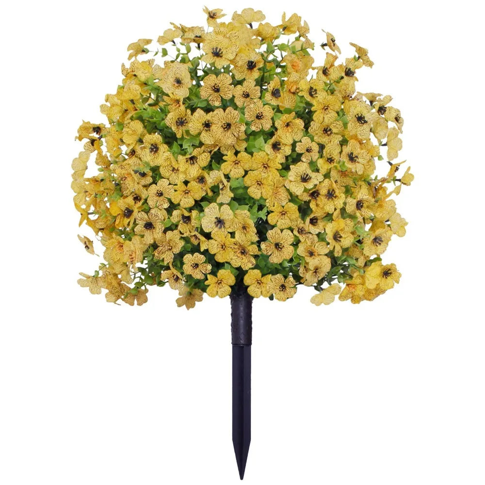 VividGrove Decorative Topiary Bloom Garden Stakes