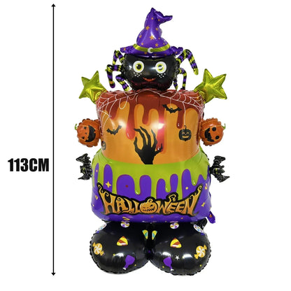 Giant Halloween Foil Standee Balloons for Spooky Party Decorations