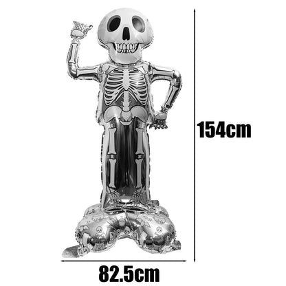Giant Halloween Foil Standee Balloons for Spooky Party Decorations